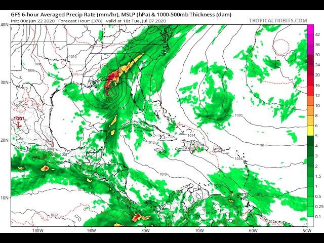 Get Ready for a Tropical Storm/Hurricane July 9th! Florida & The Gulf of Mexico Coastal Cities!