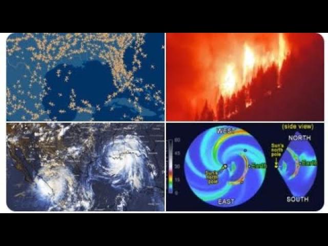 Hurricane Ida is STILL Cat 4 hours after landfall! 3 Solar Storms headed to Earth? Wildfires Rage.