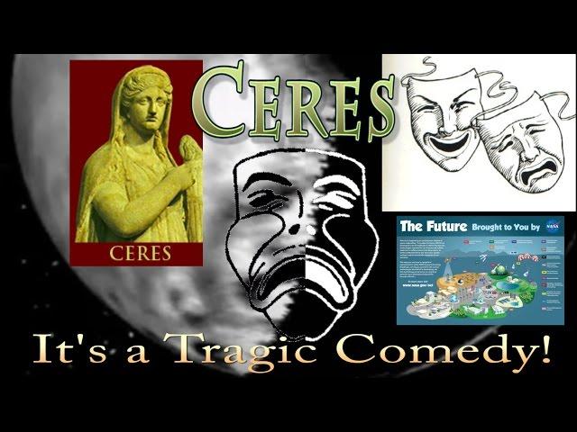 New video of dwarf planet Ceres shows it's a tragic comedy.