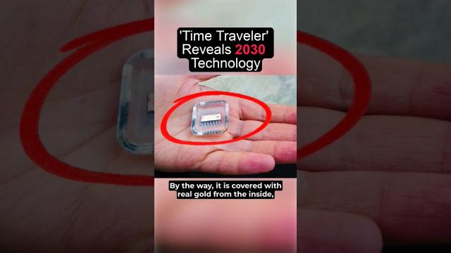 Time traveler shows tech from 2030 ????