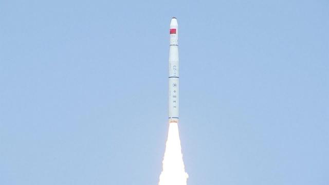 China's Long March-11 Rocket Launches 5 Satellites