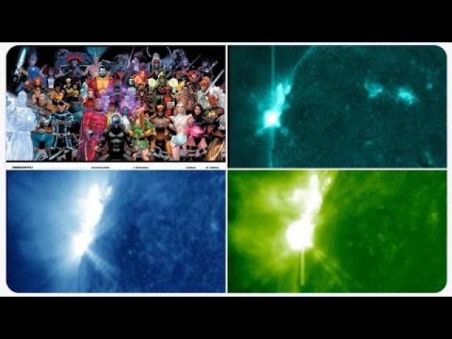 The Sun fires off an X-Class Solar Flare in the Heavens for Easter Ramadan Passover Full Moon!
