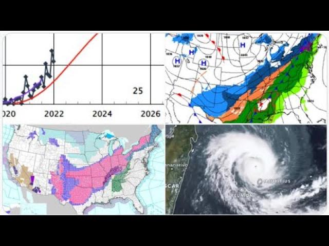 big SNOWICERAIN STORM 2022: part. 3: It's all starting to come together & wow Solar Cycle 25!