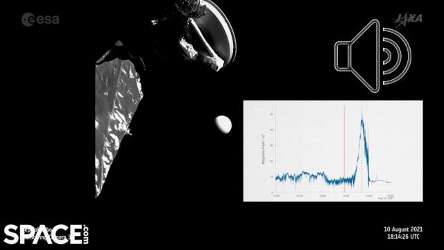 Sounds of a Venus flyby! BepiColombo 'listens' to solar wind & more