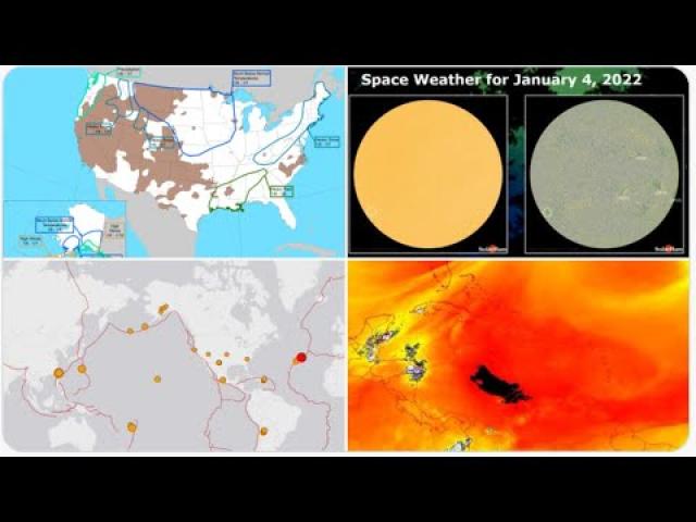 6.0+ Magnitude Earthquake Taiwan & Mid-Atlantic Ridge! 0 Sunspots! 104000 Covid USA Hospitalizations