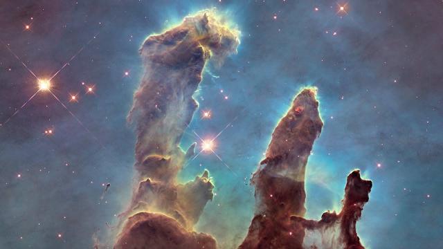 Hubble Telescope's stunning view of the 'Pillars of Creation' explained