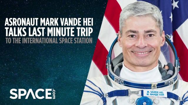 Astronaut Mark Vande Hei talks last minute trip to space station