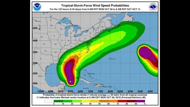 Hurricane Michael 120 MPH Winds & Deadly 13 foot Storm Surge