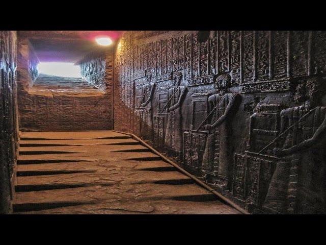 The Melted Granite Stairs in the Temple of Hathor, Egypt