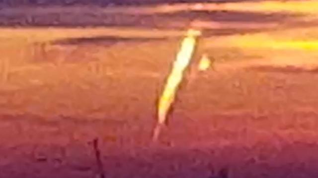 UFO light orb seen during Sunset in the sky of SPAIN ! Dec 2016