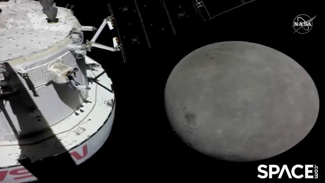 NASA's Artemis 1 spacecraft approaches moon in time-lapse, less than 4,500 miles away!