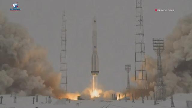 Russian Proton rocket launches Elektro-L weather satellite