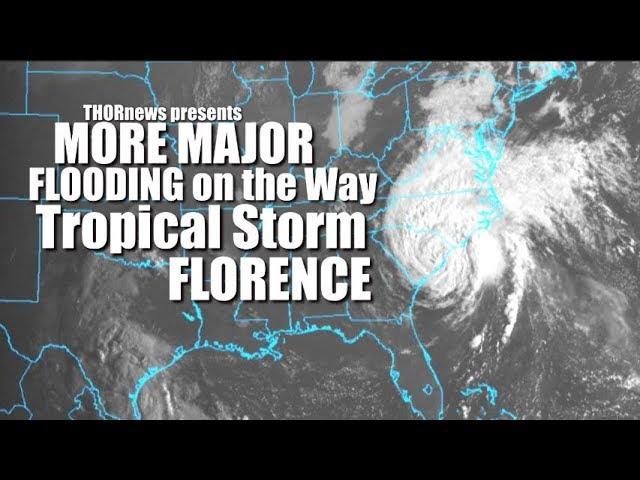Tropical Storm Florence set to drop 2+ feet of Rain on NC today