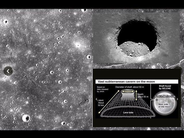 Huge 50km long cave discovered on the Moon