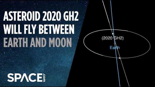 Asteroid 2020 GH2 will fly between Earth and moon