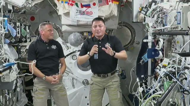 Fourth of July in space! Astronauts beam down message