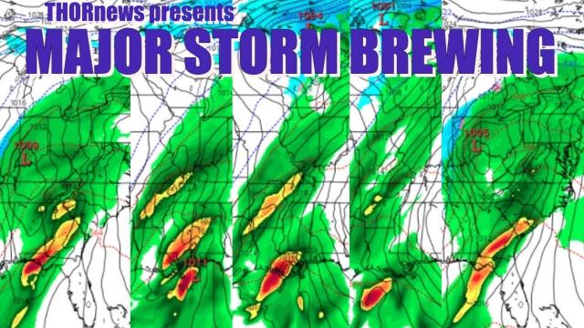 Major DEADLY Storm to hit Gulf Coast & East Coast USA the 27th-30th of Jan