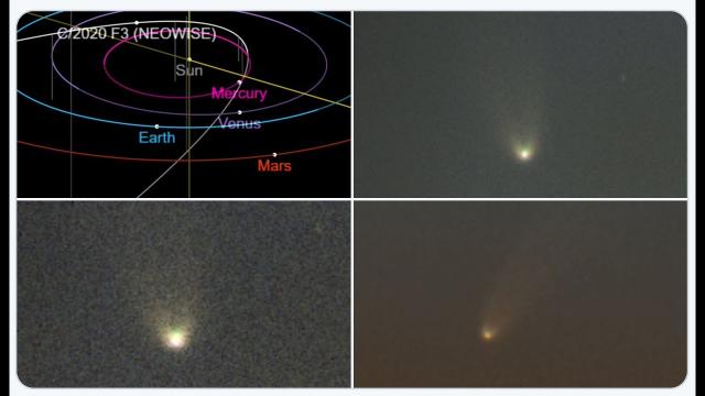 c/2020 Comet NEOwise is -1 Magnitude & has 3 weeks to get more Interesting!