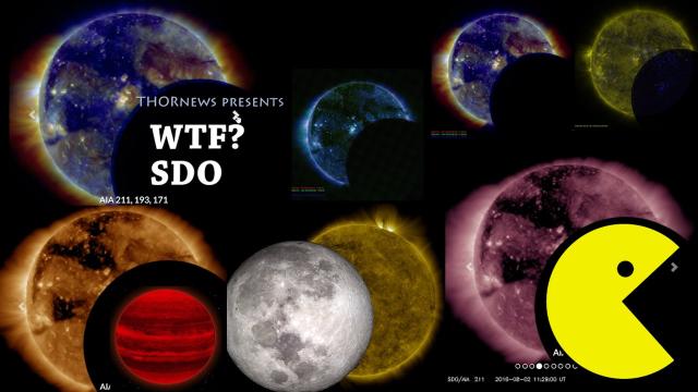 WTF? Sun SDO Eclipse! Planet X? Earth? The Moon? Nibiru? pt. 1