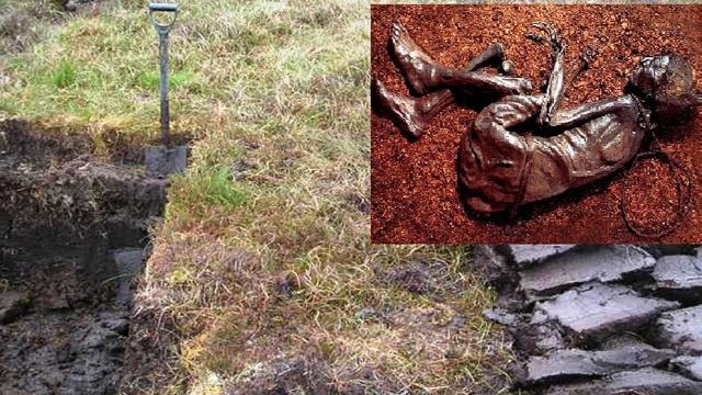 Peat Cutters Uncovered A Perfectly Preserved 2,000-Year-Old Victim Of Human Sacrifice In A Bog