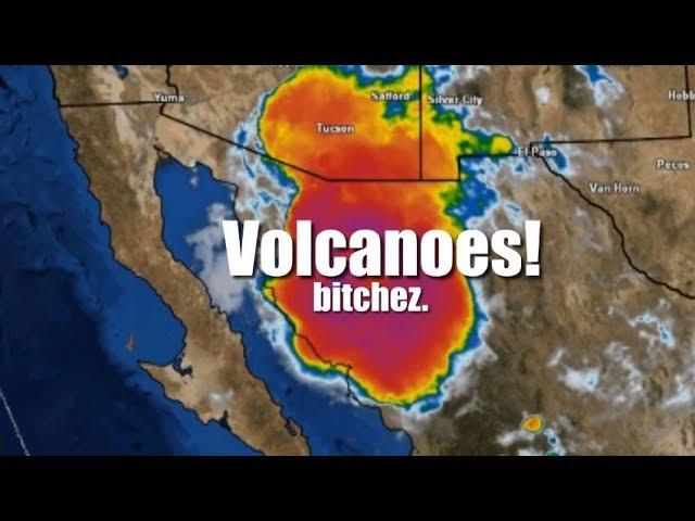 West Coast covered in Smoke & Signs of possible American Volcano activity in future?
