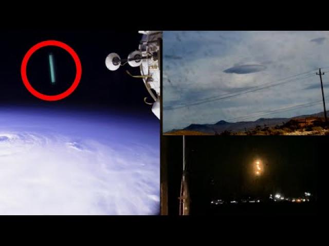 Cloaked Mile Wide UFO? HAARP CRAFT ISS? What Happened Over NM? 2020!