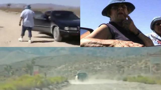Old Ladies Accidentally Breaching Area 51 (Restricted Area) - FindingUFO