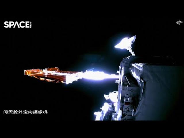 China's Wentian lab docks with Tiangong space station in amazing time-lapse