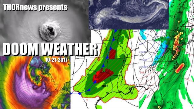 DOOM WEATHER: Super Typhoon, Atmospheric River, Storms & Wildfires USA, UK Brian