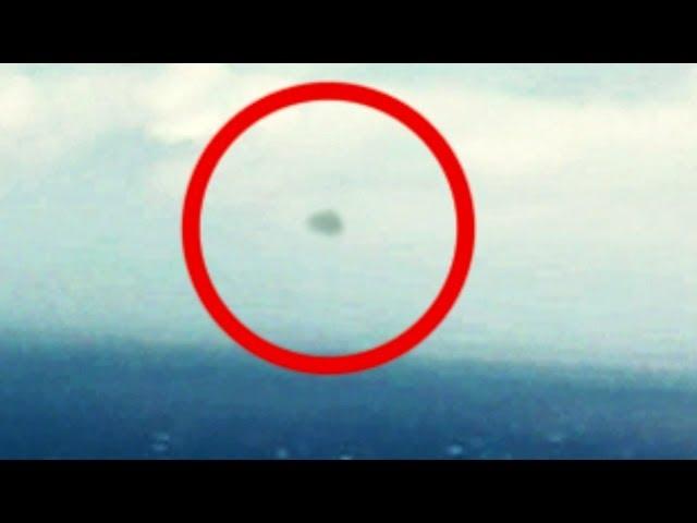UFO DISCOVERED IN VIDEO FILMED FROM TOP OF A HAWAII INACTIVE VOLCANO