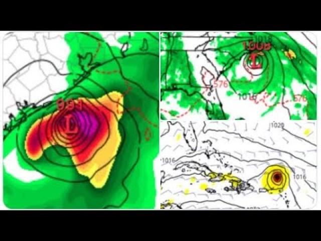 Red Alert! Hurricane into Texas 14th? Tropical Storm into North Carolina 18th & Hurricane on 22nd???