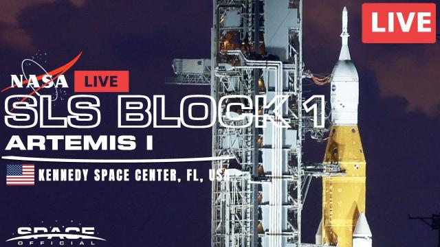 LIVE: NASA to Launch Artemis I SLS Megarocket Moon Mission!