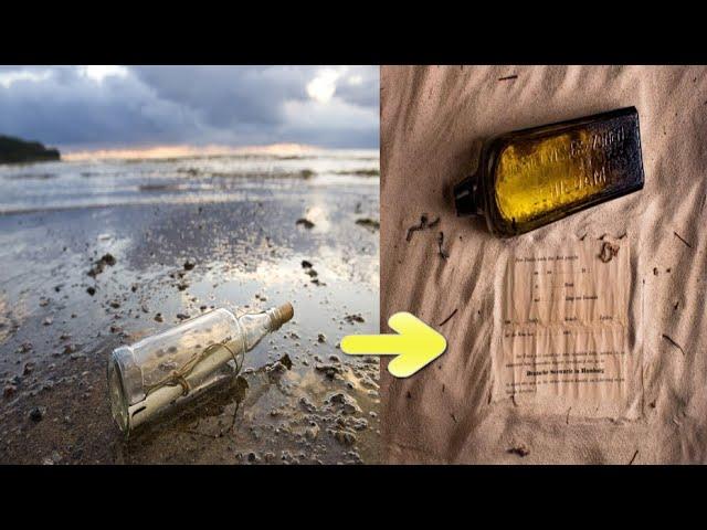 woman discovered mysterious message in bottle on beach has a great archaeological importance
