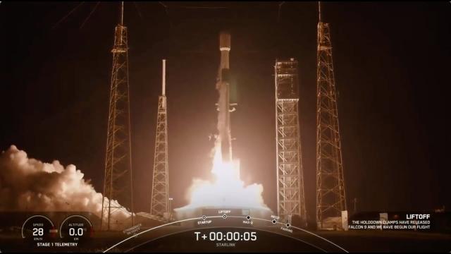 SpaceX launches 22 Starlink satellites on booster's 16th flight, nails landing