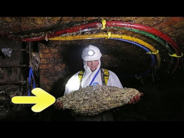 They Were Trying To Clear A London Sewer When They Discovered This