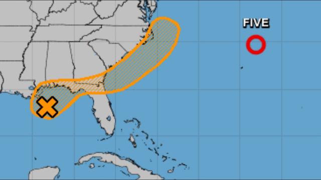 Alert! Giant Tropical Orange Ding Dong has a 40% chance of Development! +3 days severe weather