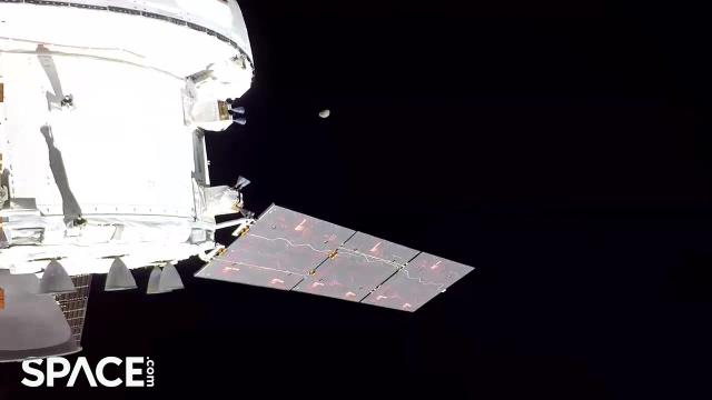 See NASA Artemis 1 spacecraft's view of moon during spaceflight
