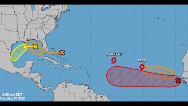 Peak Hurricane Season 2020! Two potential landfalling hurricanes to track! & DANGER ZONE world!