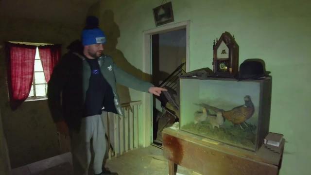 Room Collapse Abandoned Welsh Farmhouse