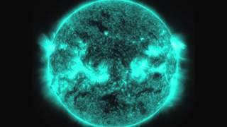 Solar Flare's 'Psychedelic' Burst Seen In Different Wavelength | Video