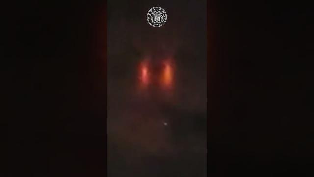 Two RED UFOS seen in La plata, Argentina, May 2023 ???? #shorts