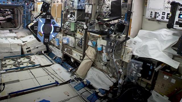 'Bumble' robot finds 'simulated danger' on space station in test