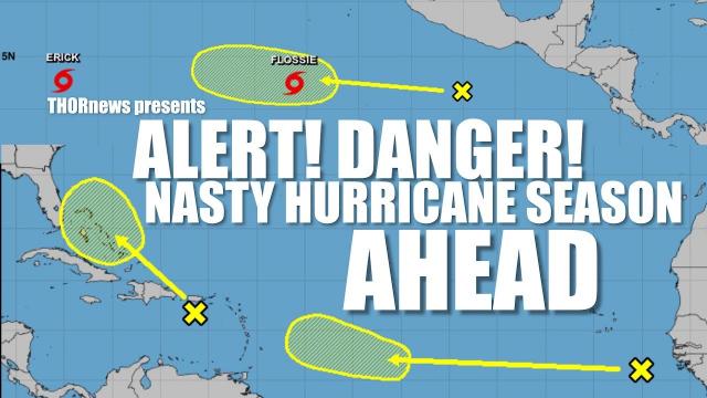 Alert! Danger! NASTY Hurricane Ahead 4 Waves to Watch + Eurocane hits London
