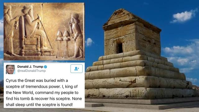 Cyrus the Great was Buried with a Scepter of Tremendous Power