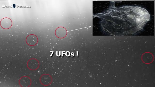 Everywhere UFOs Invisibility Cloak Captured By ISS (NASA LIED)
