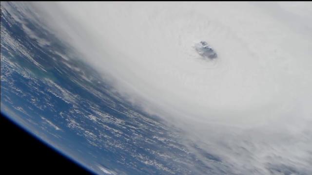 See Hurricane Michael's Eye in Amazing Space Station Video