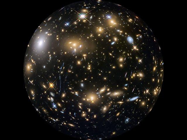 Hubble Frontier Fields fulldome view of MACSJ0717.5+3745