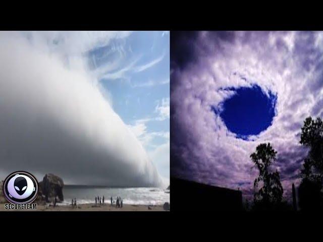 OMINOUS "Cloud" Speeds Over Stunned Onlookers 8/7/17