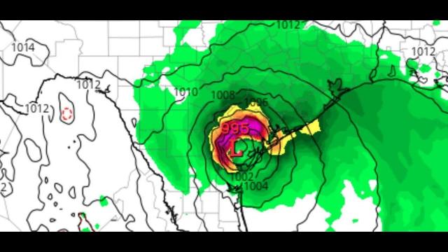 Hurricane hits TEXAS September 15th? It's possible.