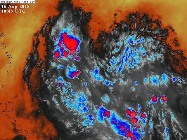 The Pacific & Atlantic is ACTIVE. Floods & Fires will continue to plague USA.